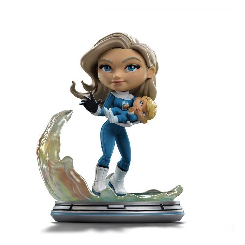 Marvel: Fantastic Four - Mini Co. - Invisible
Woman and Franklin Statue Figure (15cm)