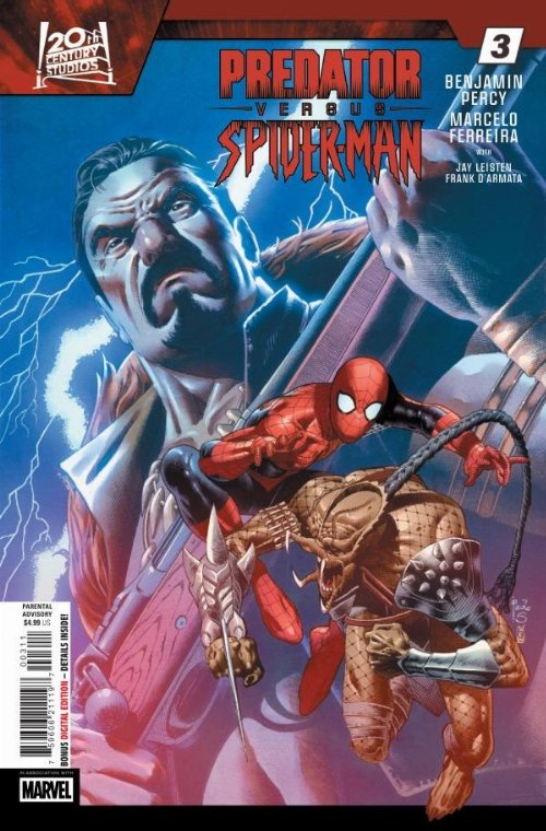 Τεύχος Κόμικ Predator vs. Spider-Man #3 (OF
4)