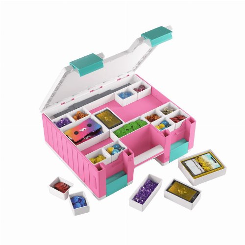 Gamegenic Game Castle -
Pink/White/Teal