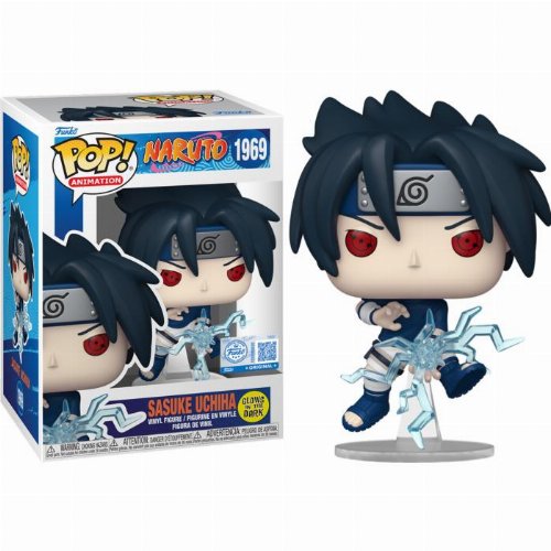 Φιγούρα Funko POP! Naruto Shippuden - Sasuke Uchiha
(Chidori) GITD #1969 (Exclusive)
