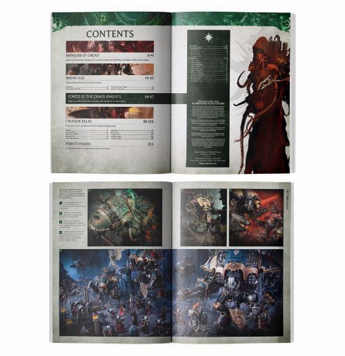 Warhammer 40000 - Codex: Chaos Knights
(HC)