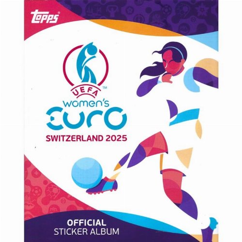 Topps - UEFA Women's Euro 2025 Αυτοκόλλητα
Άλμπουμ