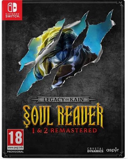 Nintendo Switch Game - Legacy of Kain: Soul Reaver 1
& 2 Remastered Deluxe Edition