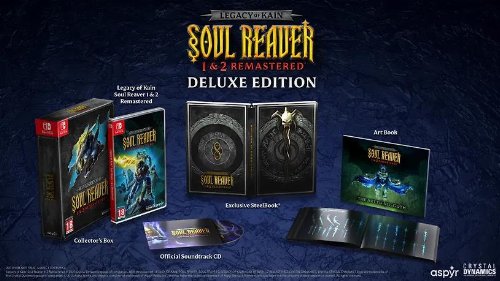 Nintendo Switch Game - Legacy of Kain: Soul Reaver 1
& 2 Remastered Deluxe Edition