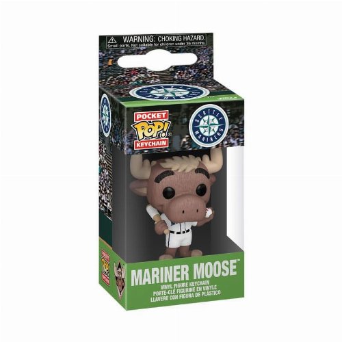 Funko Pocket POP! Keychain MLB Pop Mariners-
Mariner Moose - V Figure