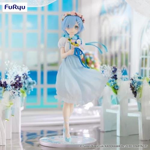 RE ZERO - Rem "Bridesmaid" Statue Figure
(21cm)