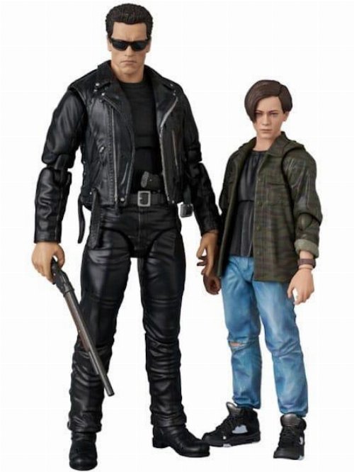 Terminator 2: MAFEX - T-800 (T2 Ver.) & John
Connor Action Figure (16cm)