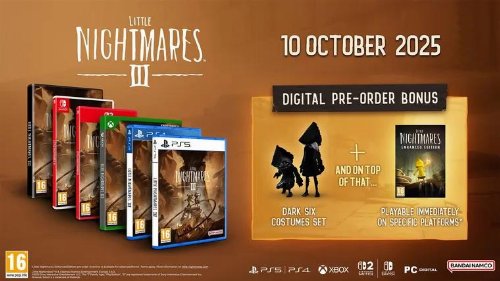 Playstation 4 Game - Little Nightmares III Mirror
Edition