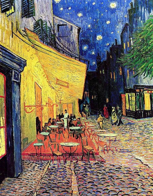 Mini Παζλ 150 κομμάτια Σε Κύλινδρο - Vincent Van Gogh
- Cafe Terrace at Night