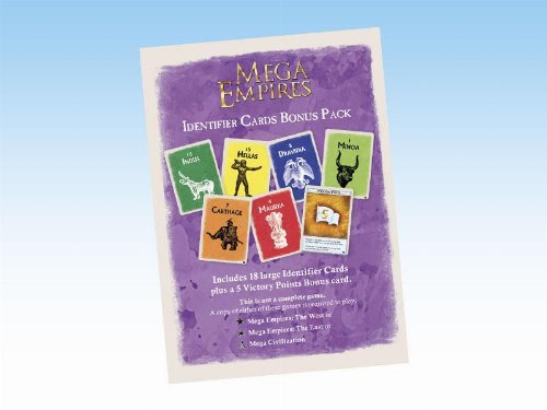 Expansion Mega Empires: Identifier Cards Bonus
Pack