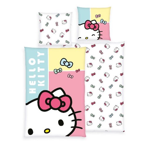 Sanrio: Hello Kitty and Friends - Hello Kitty Bow Σετ
Παπλωματοθήκης (Παπλωματοθήκη & Μαξιλαροθήκη)