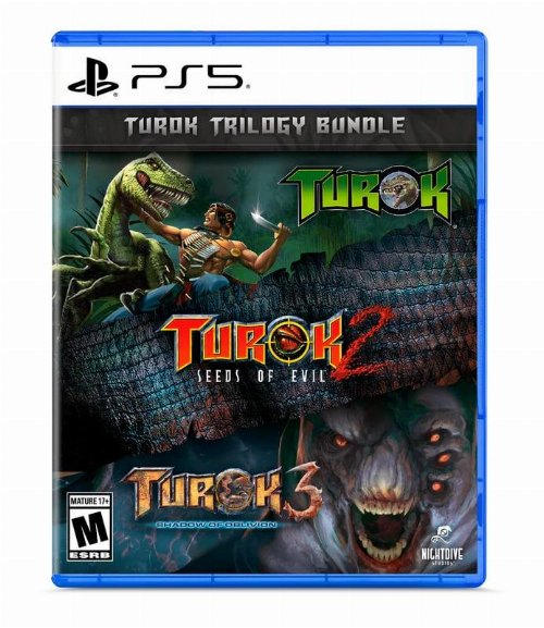 Playstation 5 Game - Turok Trilogy
Bundle