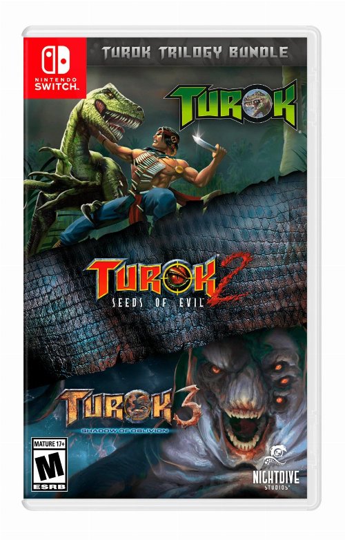 Nintendo Switch Game - Turok Trilogy
Bundle