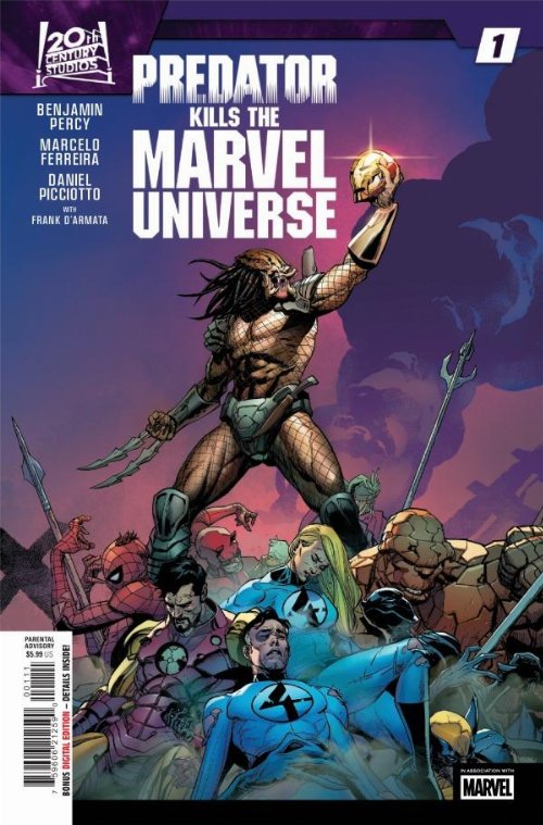 Predator Kills the Marvel Universe
#1