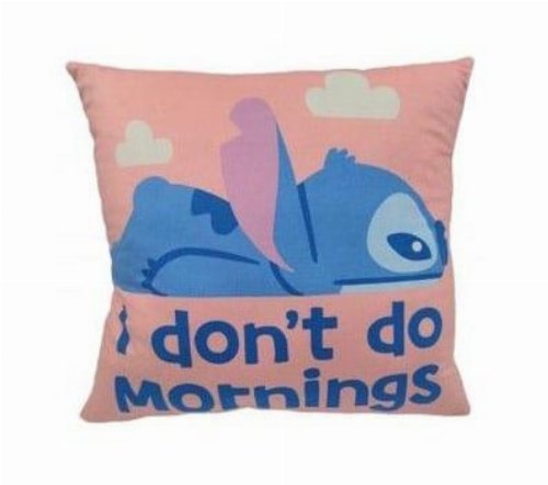 Disney: Lilo & Stitch - I don't do mornings
Μαξιλάρι (40cm)