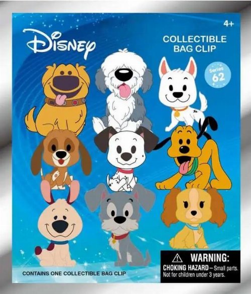 Disney: Dogs - 3D Foam Bag Clip Μπρελόκ (Τυχαίο
Περιεχόμενο)