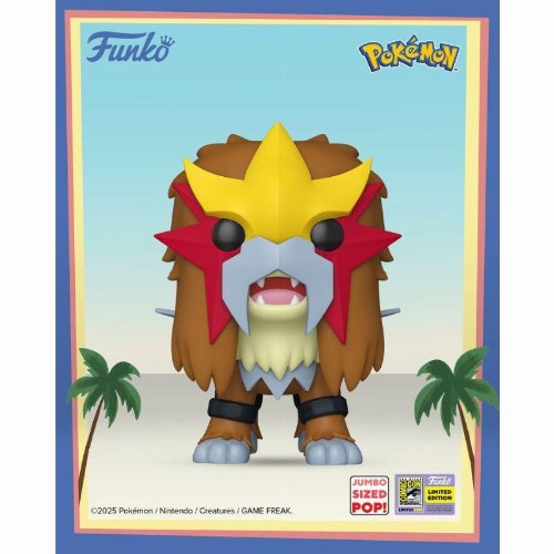 Φιγούρα Funko POP! Pokemon - Entei (SDCC 2025
Exclusive) Jumbo Sized