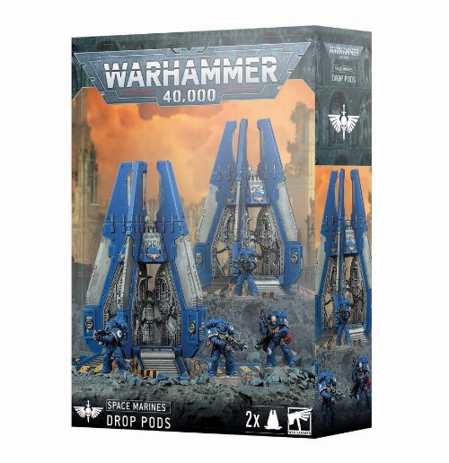 Warhammer 40000 - Space Wolves: Drop
Pods