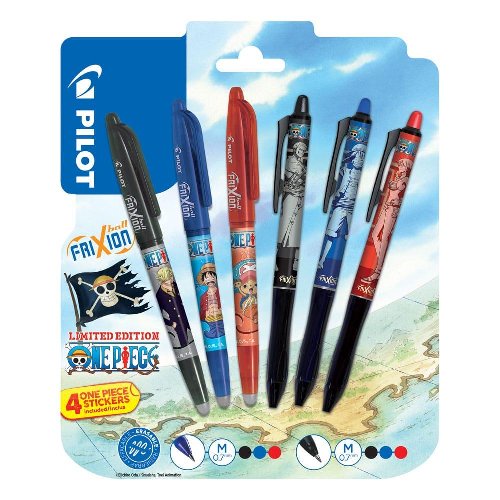 One Piece - Limited Edition 6-pack FriXion Στυλό
Pilot