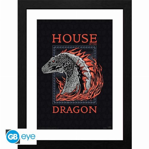 House of the Dragon - Red Dragon Αφίσα σε Κάδρο
(30x40cm)