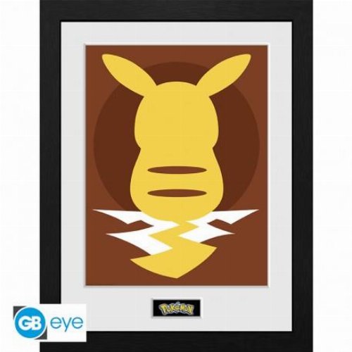 Pokemon - Pikachu Silhouette Αφίσα σε Κάδρο
(30x40cm)