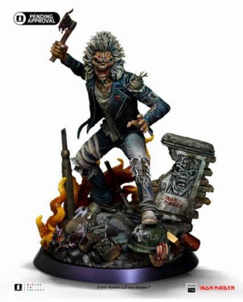 Iron Maiden - Eddie 50th Year Anniversary Art Scale
1/10 Deluxe Φιγούρα Αγαλματίδιο (22cm)