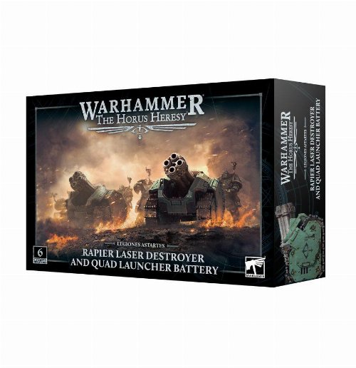 Warhammer: The Horus Heresy - Legiones Astartes:
Rapier Laser Destroyer and Quad Launcher Battery