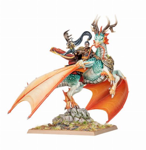 Warhammer: The Old World - Shugengan Lord on Great
Spirit Longma