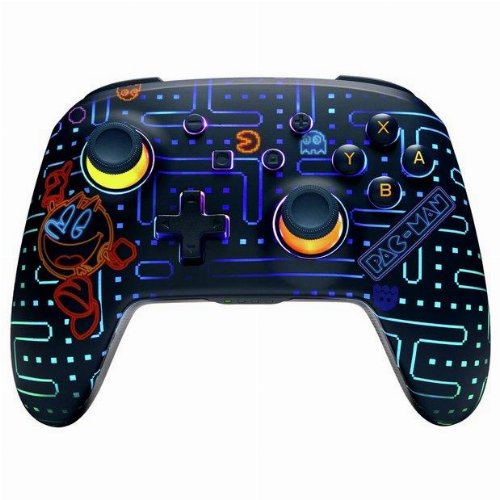 Nintendo Switch - PowerA Enhanced Wireless Controller,
Pac-Man Neon Arcade