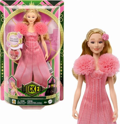 Mattel Wicked: Singing Glinda - Fashion Doll (English
Singing) Συλλεκτική Κούκλα