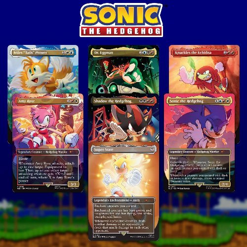 Magic The Gathering - Secret Lair x Sonic: Friends
& Foes