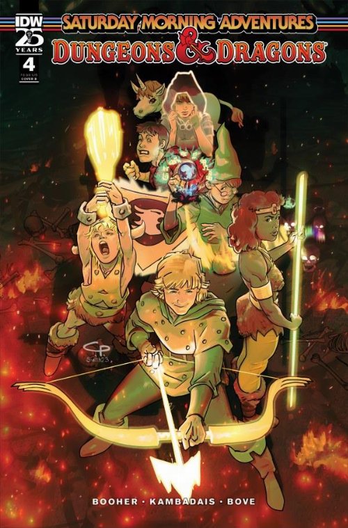 Τεύχος Κόμικ Dungeons And Dragons Saturday Morning
Adventures #4 Cover B