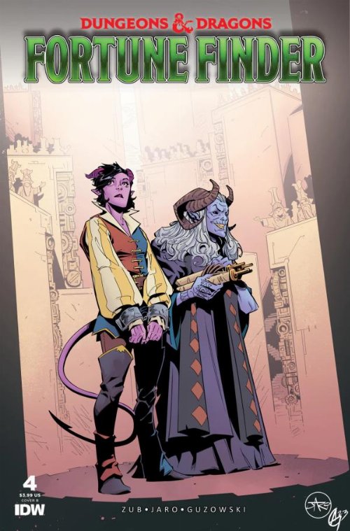Τεύχος Κόμικ Dungeons & Dragons Fortune Finder #4
Cover B