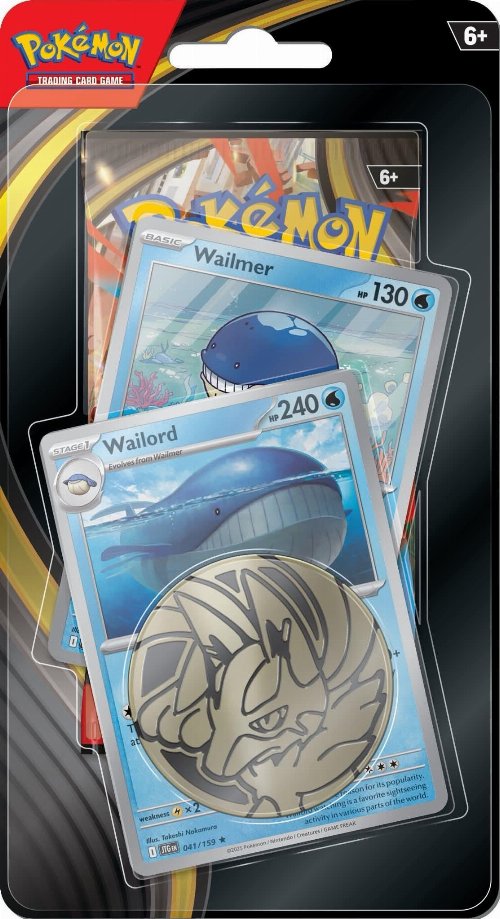Pokemon TCG Mega Evolution - Wailord Checklane
Blister