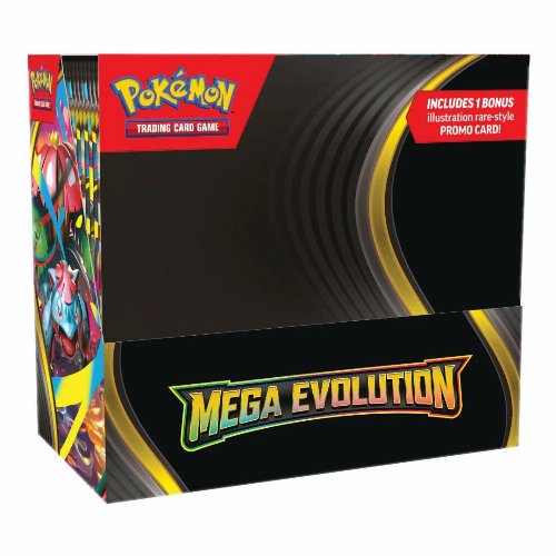 Pokemon TCG Mega Evolution - Enhanced Booster Box
(Includes a bonus Promo Card)
