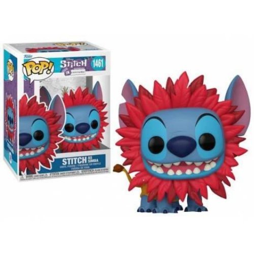 Φιγούρα Funko Pop! Disney: Lilo & Stitch - Stitch
as Simba #1461 (Exclusive)