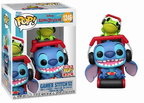 Φιγούρα Funko Pop! Disney: Lilo & Stitch - Gamer
Stitch with Frog #1246 (Exclusive)