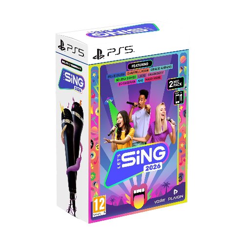 Playstation 5 Game - Let's Sing 2026 (Περιέχει 2
Μικρόφωνα)