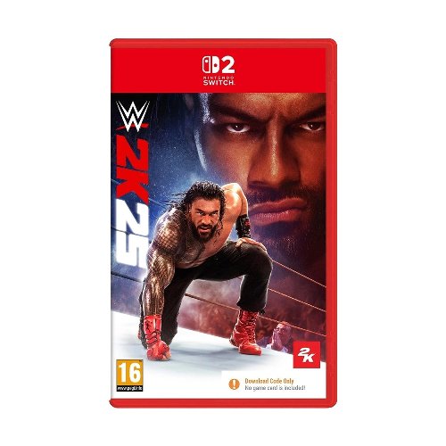 Nintendo Switch Game 2 - WWE 2K25 (Code in a
Box)