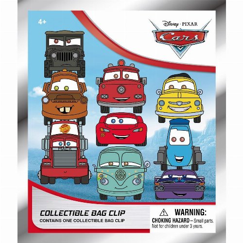 Disney: Cars - 3D Foam Bag Clip Μπρελόκ (Τυχαίο
Περιεχόμενο)