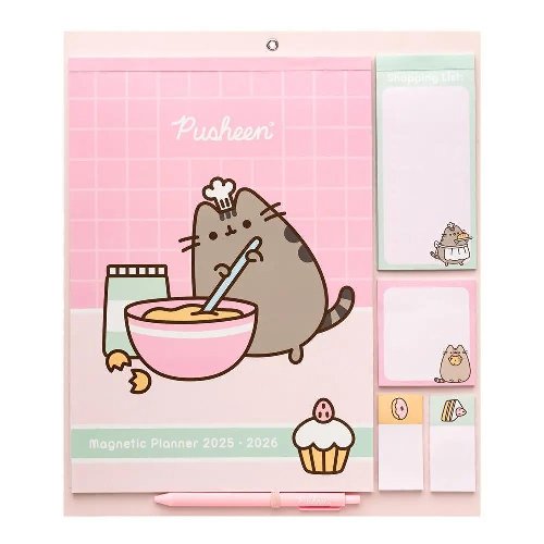 Pusheen - 2025/2026 16μηνο Ημερολόγιο/Σημειωματάριο
Τοίχου (30x34cm)