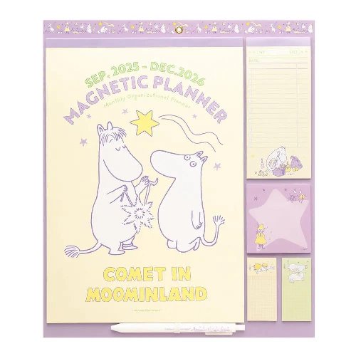 Moomin - 2025/2026 16μηνο Ημερολόγιο/Σημειωματάριο
Τοίχου (30x34cm)