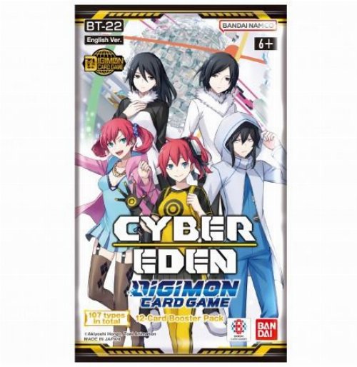 Digimon Card Game - Cyber Eden BT22
Booster