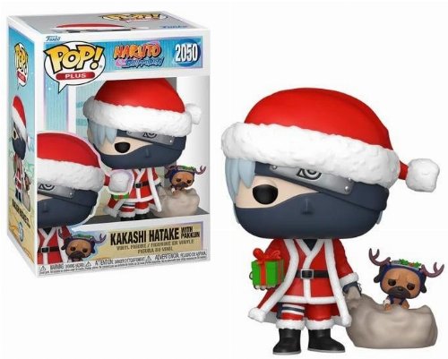 Figure Funko POP! Plus: Naruto Shippuden -
Holiday Kakashi with Pakkun #2050