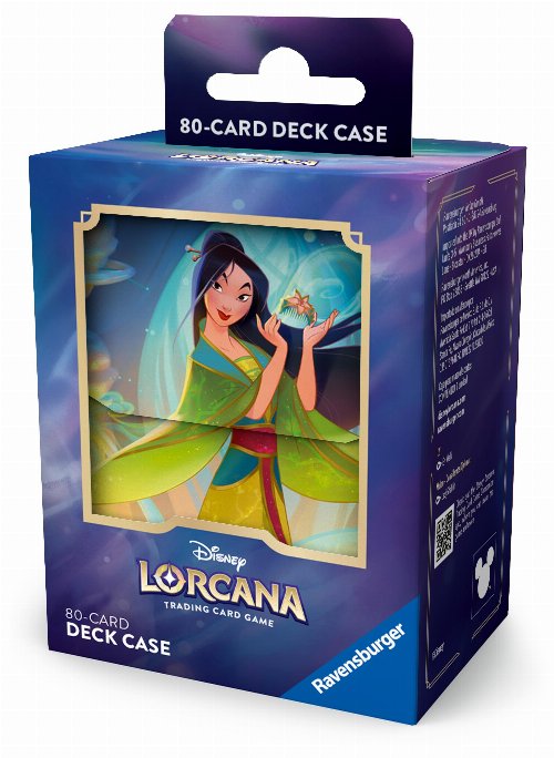 Ravensburger Deck Box - Disney Lorcana:
Mulan