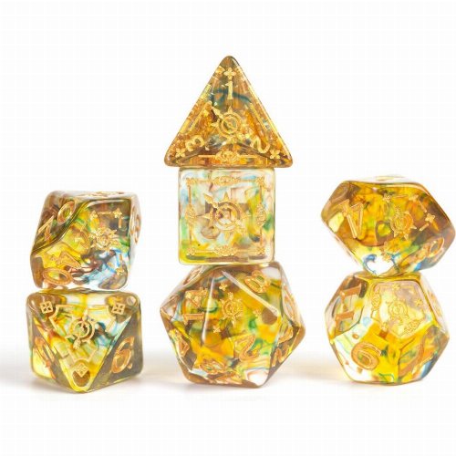 Dungeons & Dragons: Dice Set - Ranger: Green /
Multi
