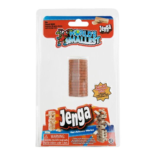 World&rsquo;s Smallest - Jenga
