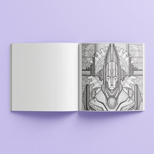 Art Maker Colourmorphic - Future Verse Colouring
Book