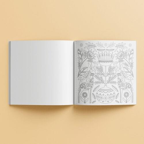 Art Maker Square - Nordic Colouring
Book