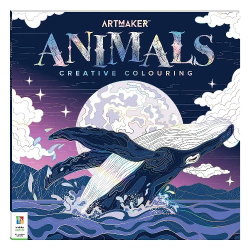 Art Maker Square - Amazing Animals Colouring
Book